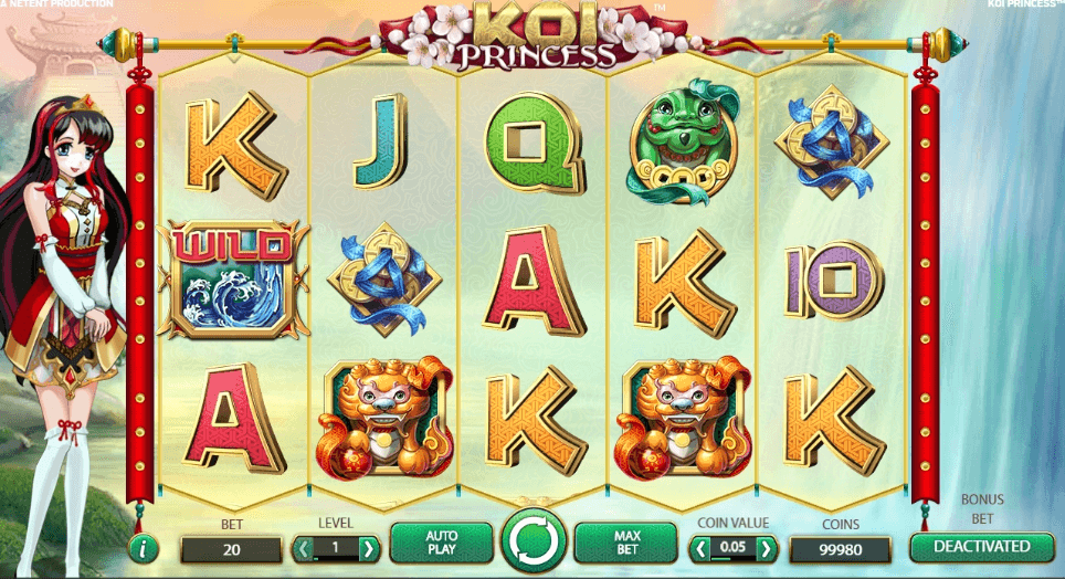 Machine à sous Koi Princess