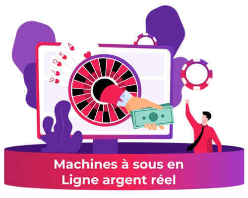 Machines a sous en Ligne argent reel