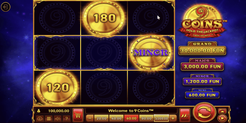 9 Coins™ Grand Platinum Edition