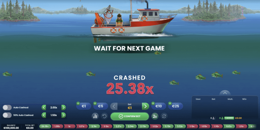 Big Bass Crash