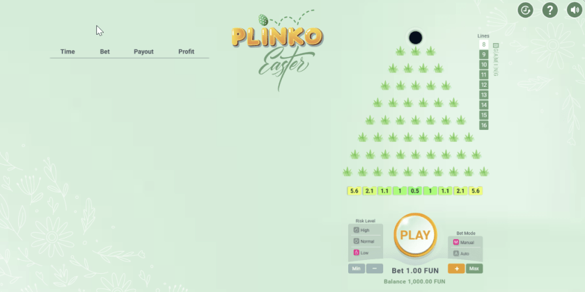 Easter Plinko