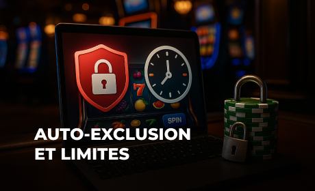 Auto-exclusion et limites dans les casinos en ligne